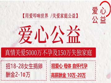 滨海捐卵助孕生子 爱心志愿者招募